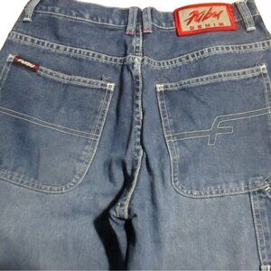 Vintage Women's Fubu Carpenter Jeans 9/10 28x33 1990's Y2L Dungaree Denim